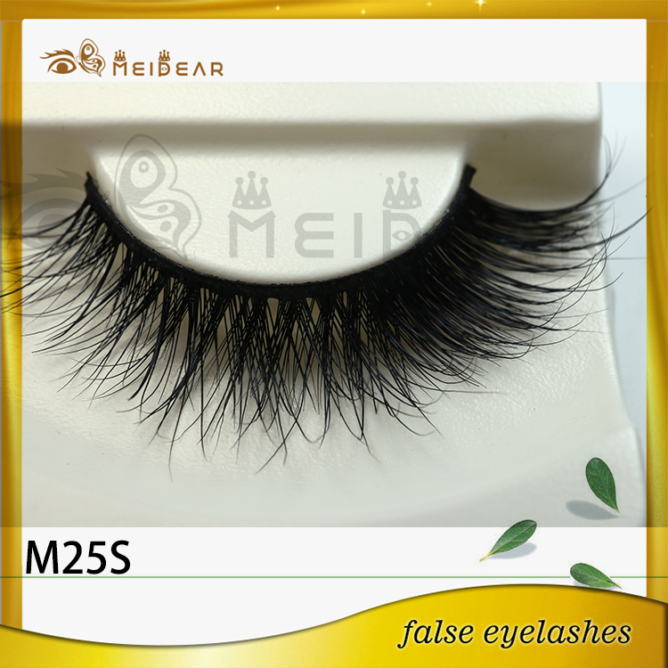 False eyelash factory supply real natural looking mink eyelashes
